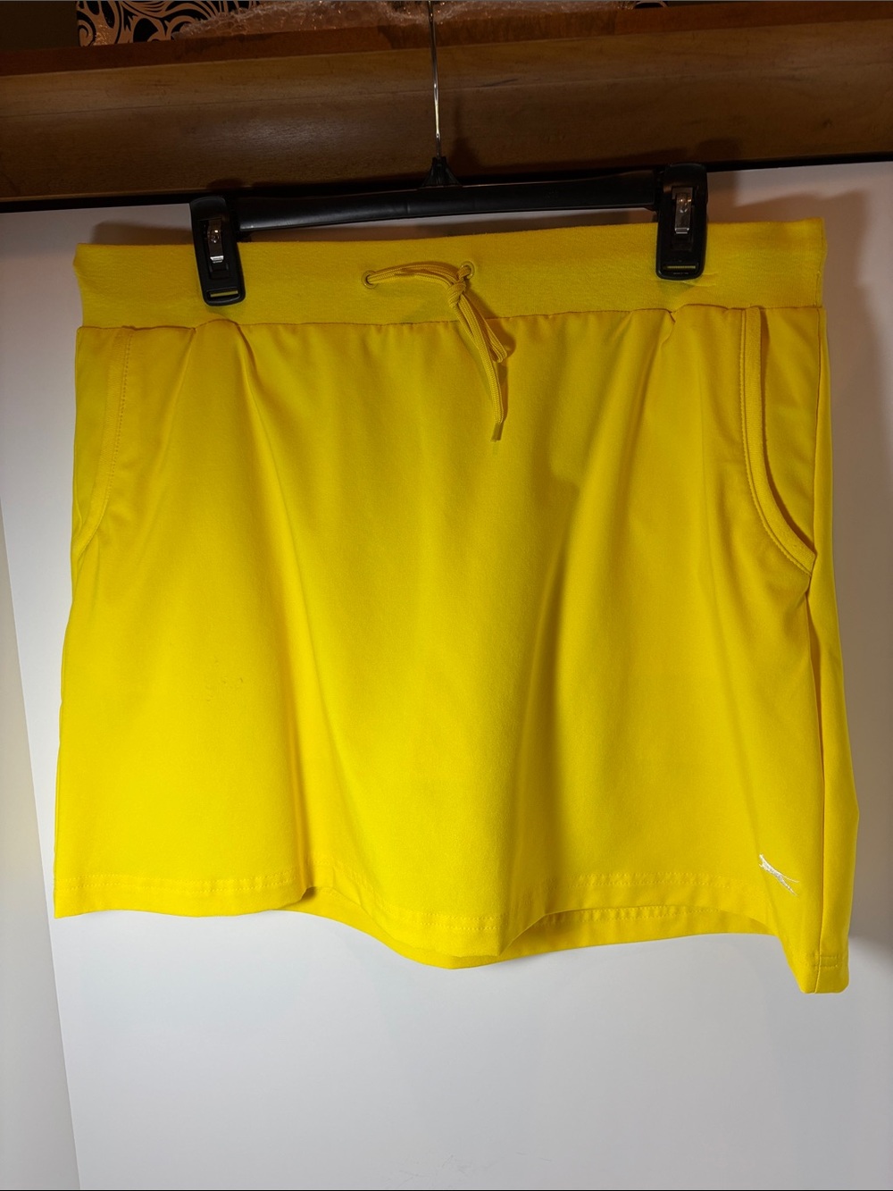 Slazenger Bright Yellow Women’s Athletic Skort
